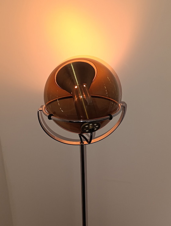 Image 1 of Raak Globe Floor Lamp By Frank Ligtelijn