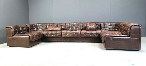 Image 1 of Modular Patchwork Ds 11 Sofa By Desede, 1970S