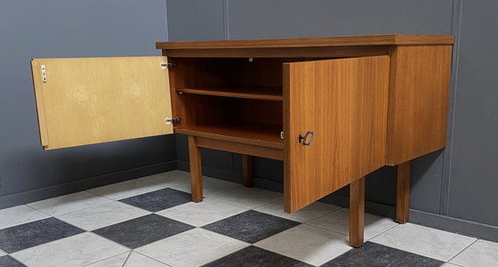 Image 1 of Teak 2 doors sideboard 1970s