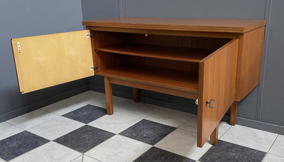 Image 1 of Teak 2 doors sideboard 1970s