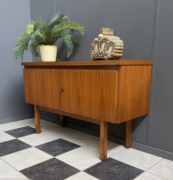 Image 1 of Teak 2 doors sideboard 1970s