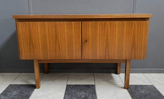 Image 1 of Teak 2 doors sideboard 1970s