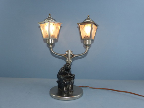 Image 1 of lantern table lamp