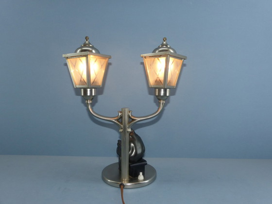 Image 1 of lantern table lamp