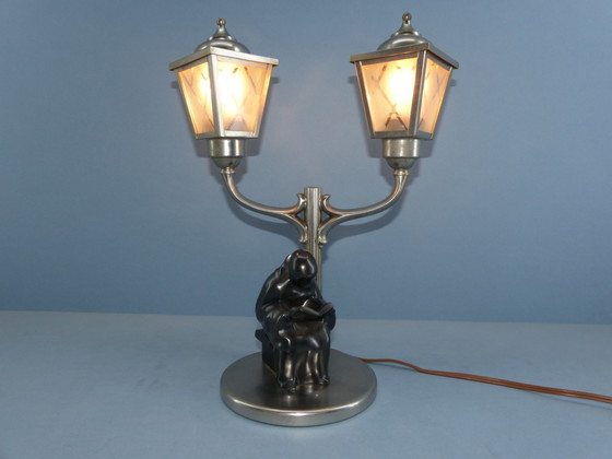 Image 1 of lantern table lamp