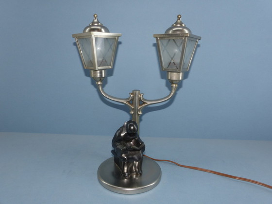 Image 1 of lantern table lamp