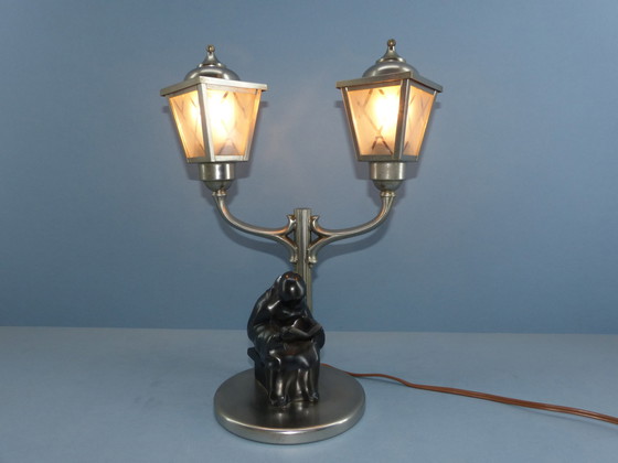 Image 1 of lantern table lamp