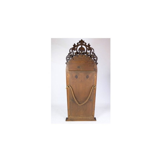 Image 1 of Specchio vintage Christian VIII con decorazione in mogano, 1860