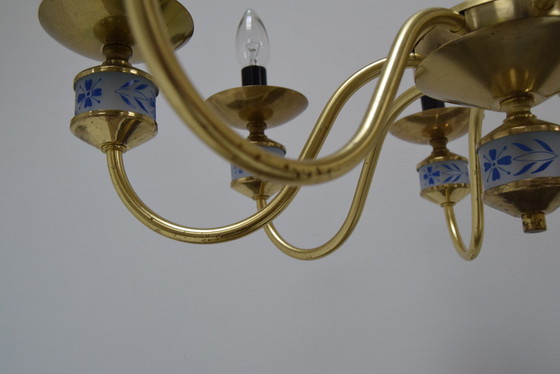 Image 1 of Mid-Century Chandelier By Kamenicky Senov, Czechoslovakia, 1970'S.