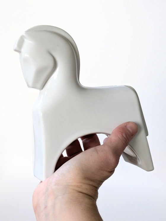 Image 1 of Porcelain Horse Money Box | West German Pottery | 1960S