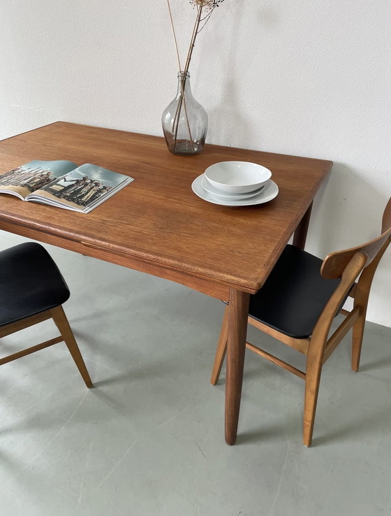 Image 1 of Danish extendable dining table