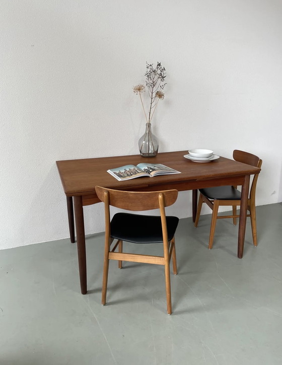 Image 1 of Danish extendable dining table