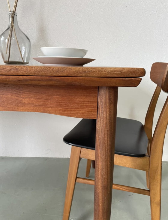 Image 1 of Danish extendable dining table