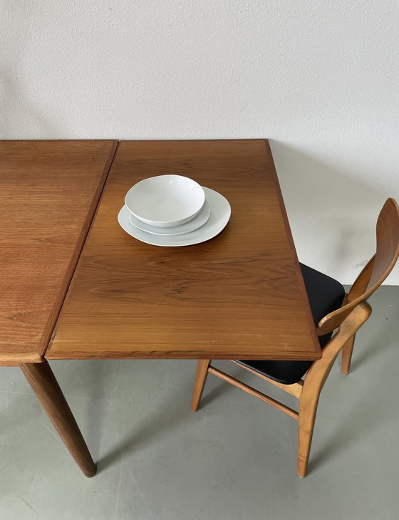 Image 1 of Danish extendable dining table