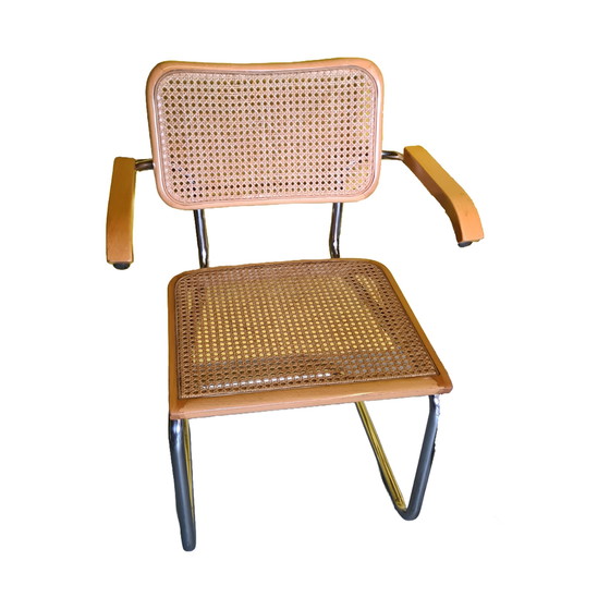 Image 1 of Fauteuils de Marvel Breuer pour Cesca Italy, de 1990