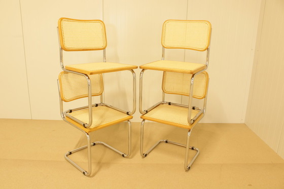 Image 1 of 6x Chaises de salle à manger vintage