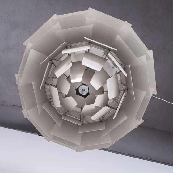 Image 1 of 1958S Poul Henningsen Ph Artichoke Hanging Lamp