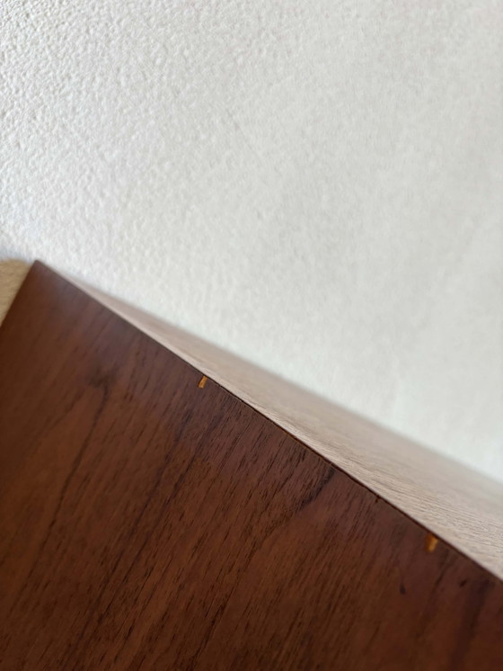 Image 1 of Porte harmonica vintage en teck