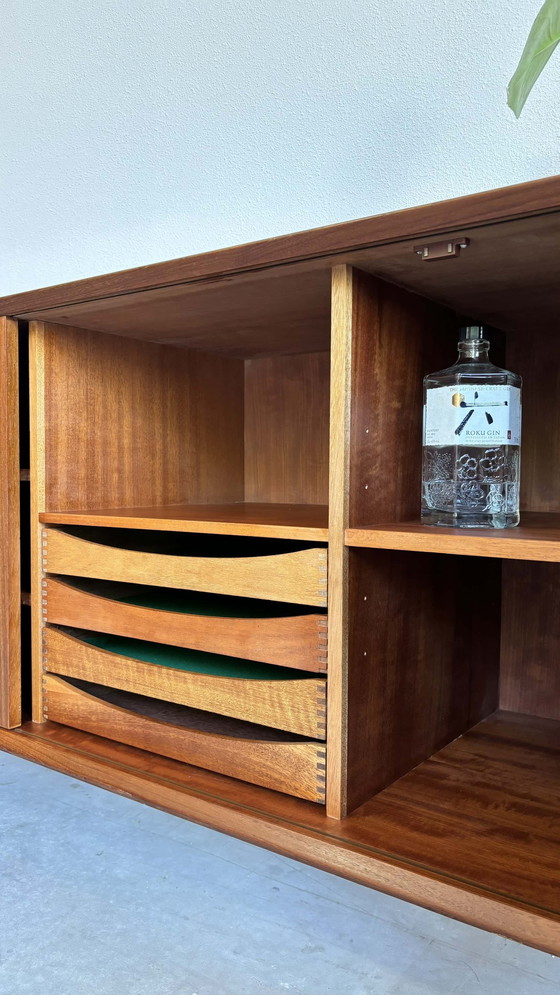 Image 1 of Porta armonica vintage in teak 