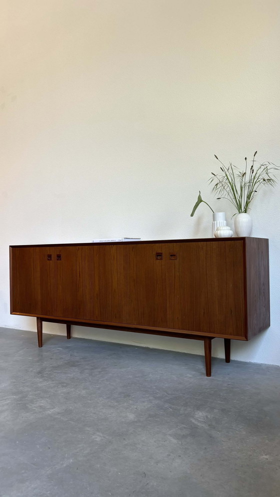 Image 1 of Porte harmonica vintage en teck