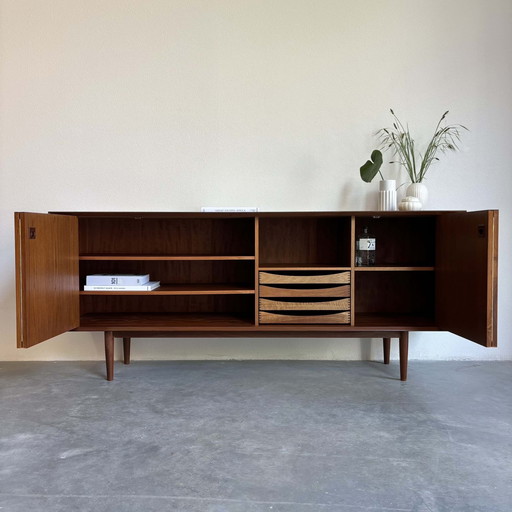 Porte harmonica vintage en teck