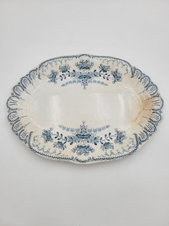 Image 1 of Regency oval platter Saint Amand Et Hamage