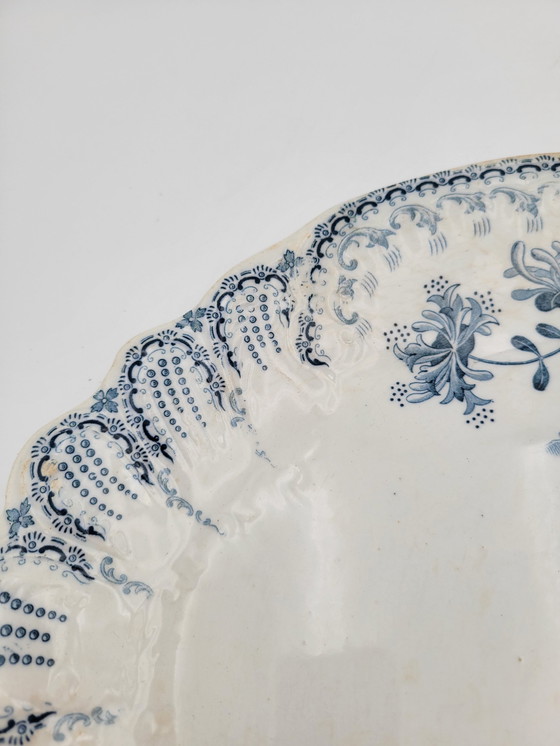 Image 1 of Regency oval platter Saint Amand Et Hamage