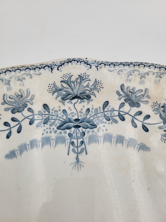 Image 1 of Regency oval platter Saint Amand Et Hamage