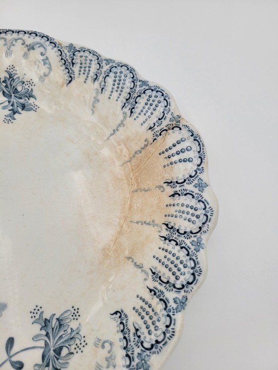 Image 1 of Regency oval platter Saint Amand Et Hamage