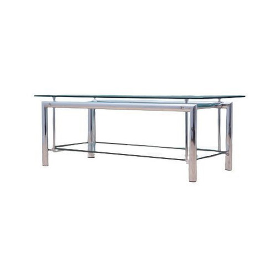 Image 1 of Glass Coffee Table, Danish Design, 1970S, Production: Denmark