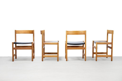 4x Nordic chairs by Yngvar Sandström