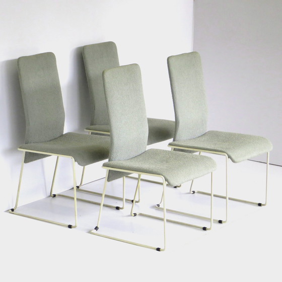 Image 1 of Set of 4 Post Modern design dining chairs