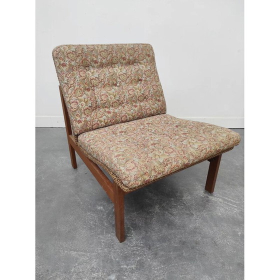 Image 1 of Scandinavian vintage armchair in teak and foam for Cado, 1960