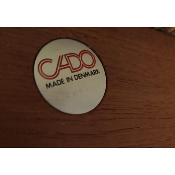 Image 1 of Scandinavian vintage armchair in teak and foam for Cado, 1960