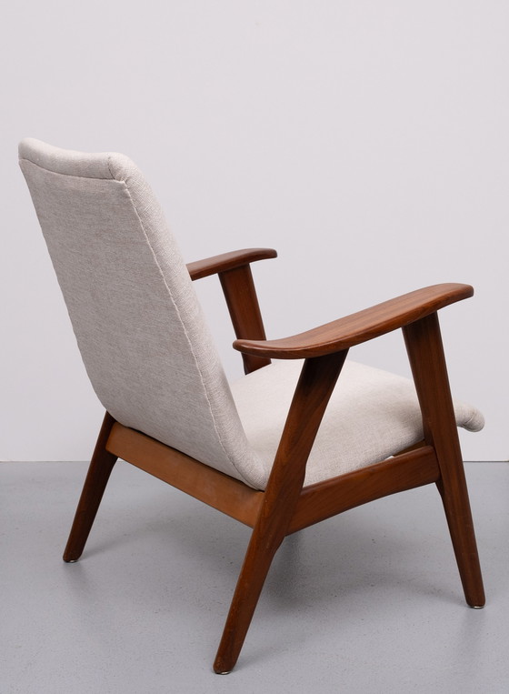 Image 1 of Organic shaped Armchair Louis van Teeffelen 1960s Holland