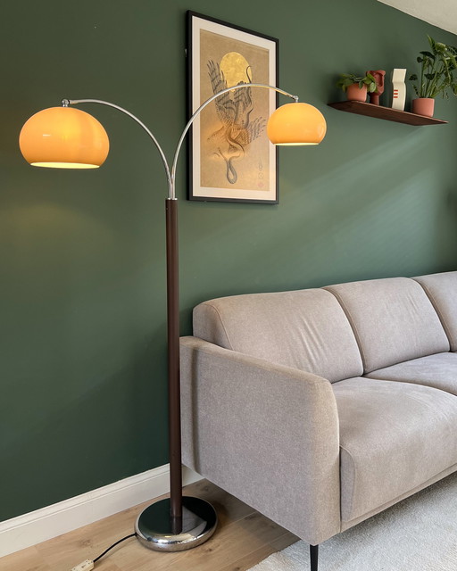 Dijkstra Floor Lamp With Double Arc