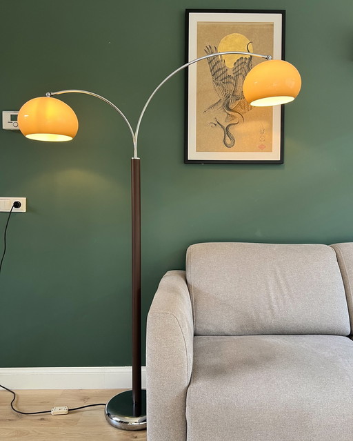 Dijkstra Floor Lamp With Double Arc