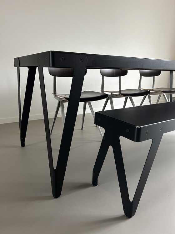 Image 1 of Lloyd functionals dining table and bench