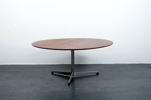 Table basse en teck de Arne Jacobsen pour Fritz Hansen, années 1950