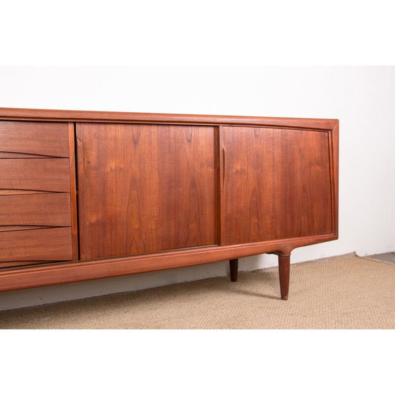 Image 1 of Vintage teak sideboard by Axel Christensen for Aco Mobler, Denmark 1960