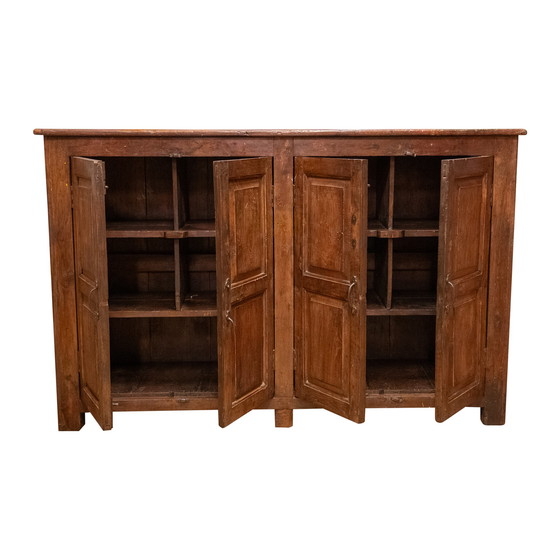 Image 1 of Indian cabinet in dark brown