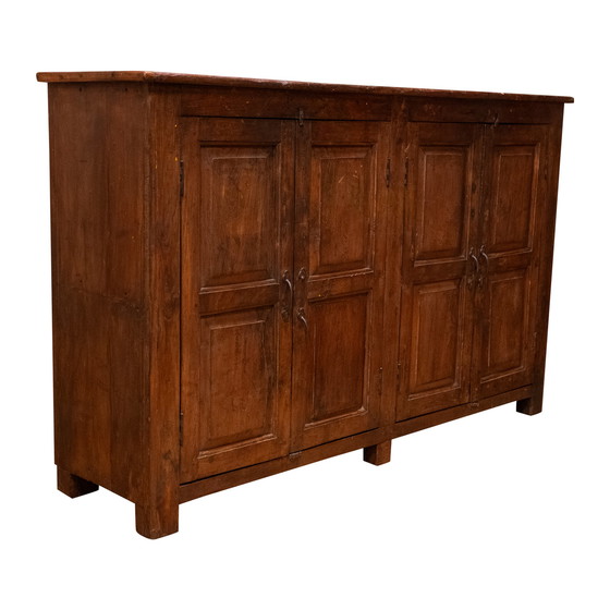 Image 1 of Indian cabinet in dark brown