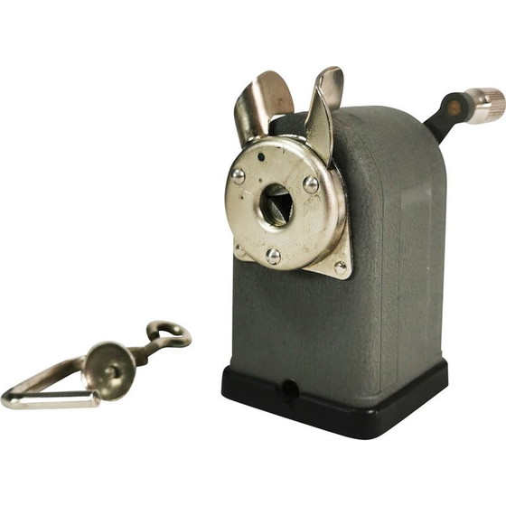 Image 1 of Vintage metal and plastic table sharpener, Swifty, Germany 1960
