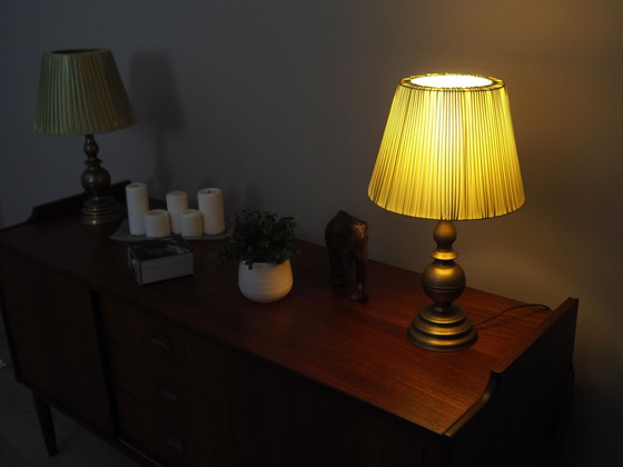 Image 1 of Set Of Two Bedside Lamps, Danish Design, 1970S, Production: Denmark