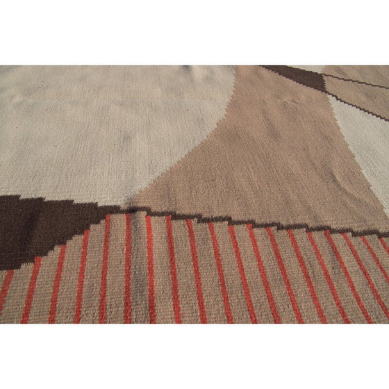Image 1 of Tappeto Kilim geometrico vintage, Cecoslovacchia 1950