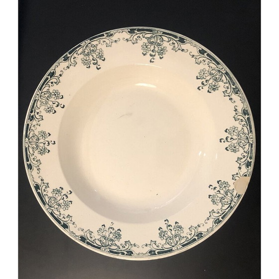 Image 1 of Set di 12 piatti fondi vintage di Sarreguemines