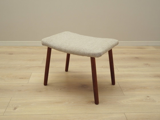 Image 1 of Teak Footrest, Danish Design, 1970S, Production: Denmark