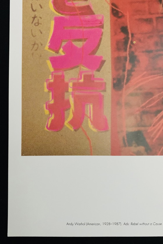 Image 1 of Andy Warhol, Signed With Registration In Impressum Copyright ' The Estate And Foundation Of Andy Warhol For Publication By R