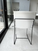 4 x Jori Piuro chair white leather