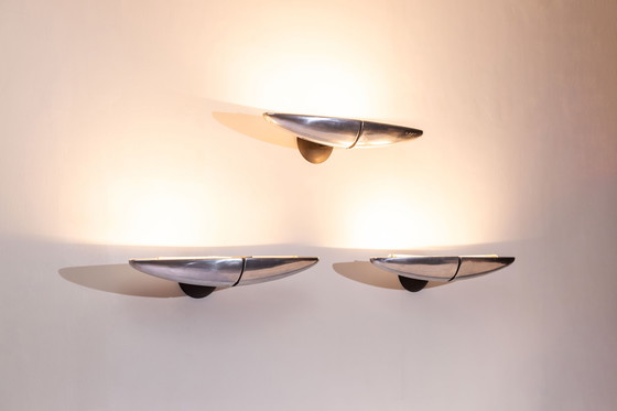 Image 1 of Set of Three Large Wall Lights by Blux